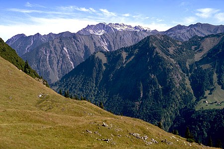 Riffenkopf vom Himmelschrofenzug