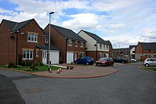 From 2007, Barratt Developments and Persimmon plc built a housing estate, Riverside Crescent, on the site of the South station