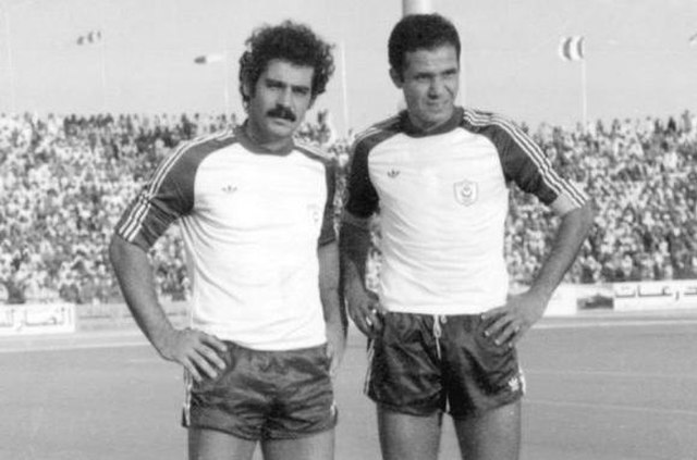 Rivellino and Néjib Limam in 1979.