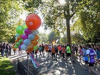 <span class="mw-page-title-main">Royal Parks Half Marathon</span> Half-marathon in London, England