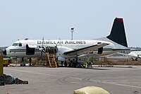 S2-ADW Bismillah Airlines Hawker Siddeley HS-748 Series 2A. (28709519168).jpg