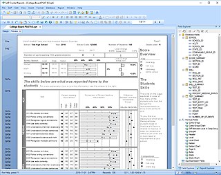 <span class="mw-page-title-main">Crystal Reports</span> Business intelligence software