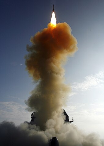 2008 launch of the SM-3 missile used to destroy American reconnaissance satellite USA-193