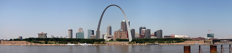 Gateway Arch National Park: Lage, Geschichte, Bauwerke und Einrichtungen der Gedenkstätte