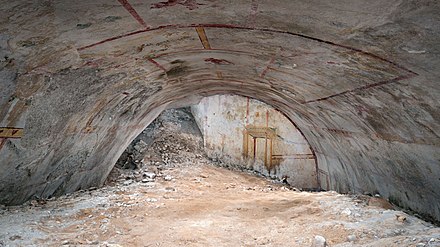 Sala della Sfinge (Sphinx Hall), discovered in 2018
