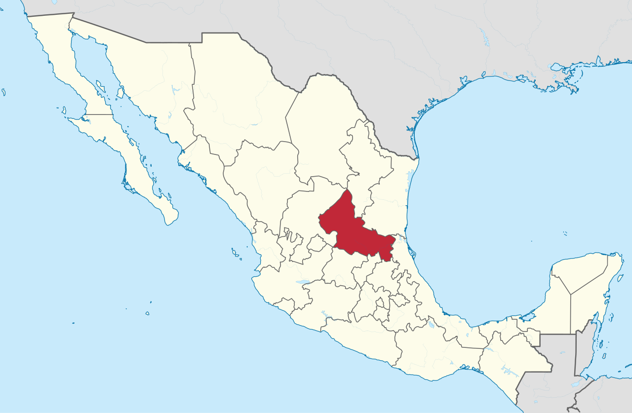 San Luis Potosí (stato) - Localizzazione