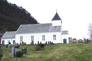 Sandnes Church (Vestland) Church in Vestland, Norway