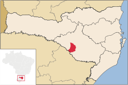 Campo Belo do Sul - Carte