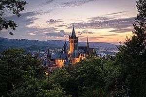31. Platz: GZagatta mit Schloss Wernigerode im Landkreis Harz