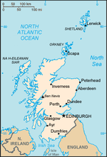 Miniatura para Geografia da Escócia