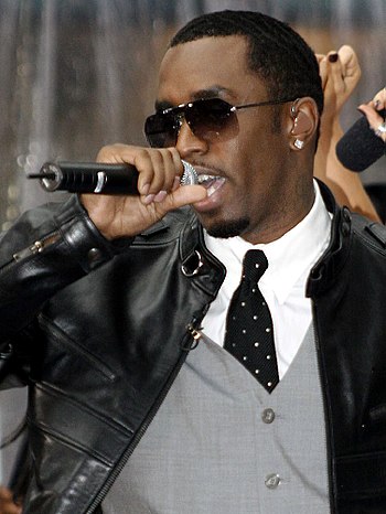 English: Sean Combs, a.k.a. Diddy, performing ...