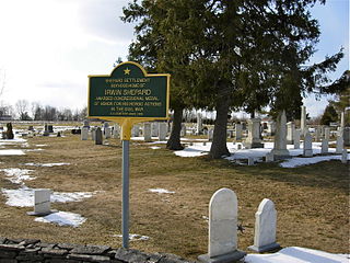 <span class="mw-page-title-main">Shepard Settlement Cemetery</span> Historic cemetery in New York, United States