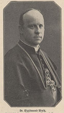 Sigismund Waitz en 1913