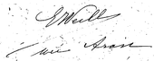 signature d'Eugénie Weill