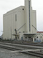 Silo desde estación de ferrocarriles