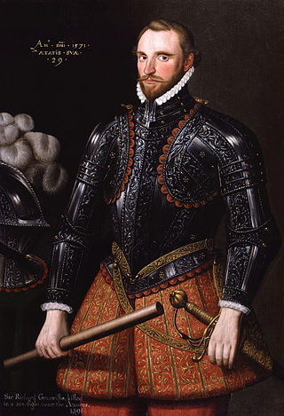 <span class="mw-page-title-main">Richard Grenville</span> English politician, soldier and explorer (1542–1591)