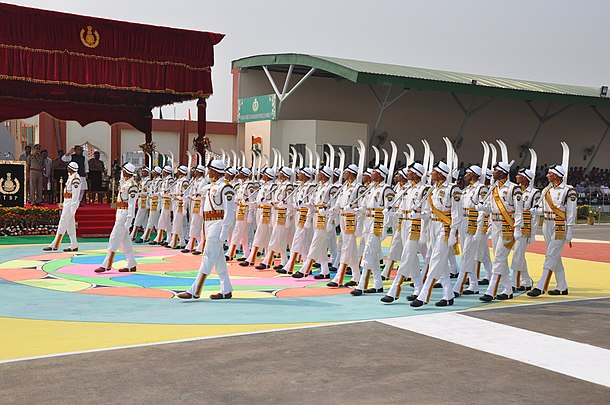 Ski Contingent of the ITBP during their 53rd Raising Day Parade, 2014