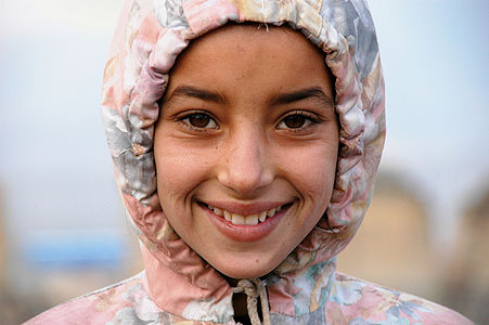 Smiling Kabuli Girl