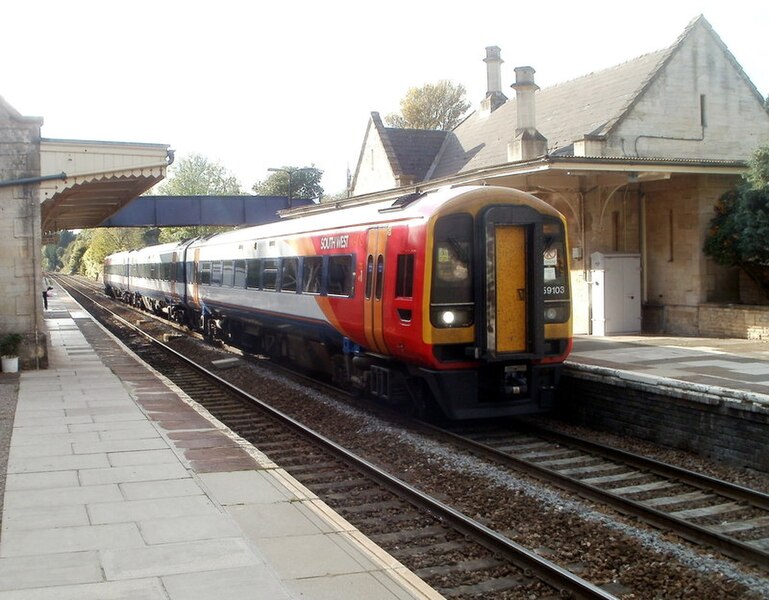 File:South West train at Bradford-on-Avon station - geograph.org.uk - 3455168.jpg