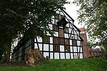 Richter's timber-framed granary from the 18th-century, now a museum