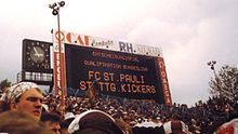 Entscheidendes Relegationsspiel im Gelsenkirchener Parkstadion (1991)