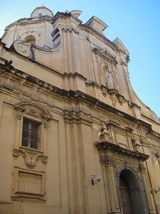 <span class="mw-page-title-main">Church of St Nicholas, Valletta</span> Church in Valletta, Malta