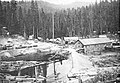 Die erste Mühle in Sugar Pine um 1920.[3]