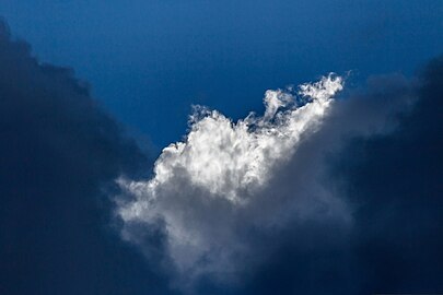 Summer clouds over Tuntorp