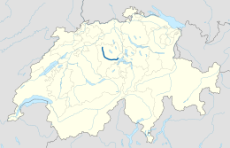 Elveția - harta drumului principal 2a.svg