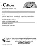 Thumbnail for File:System of systems technology readiness assessment (IA systemofsystemst109453273).pdf