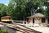 Streetcar at Linden Hills Station