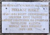 Munkácsy Mihály, Zsolcai kapu 32.