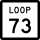 State Highway Loop 73 znacznik