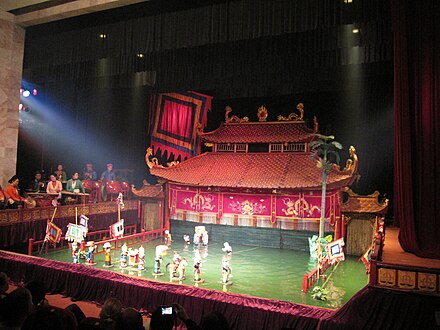 Thang Long Water Puppet Theatre in Hanoi