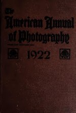 Миниатюра для Файл:The American annual of photography (IA americanannualof3619unse).pdf