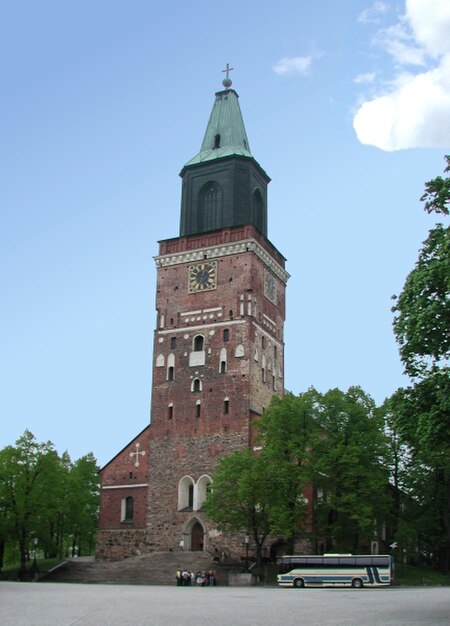 Cathedral of Turku was the center of Henry's cult.