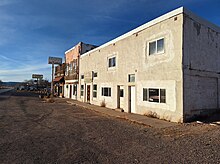 The Dia field office in Quemado, New Mexico is responsible for administering The Lightning Fields The Dia Foundation field office in Quemado, New Mexico on 26 November 2023.jpg