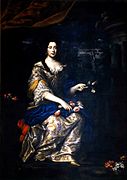 Antonio Franchi: Kurfürstin Anna Maria Luisa, 1687