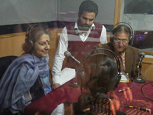 Union Minister for Information and Broadcasting, Mrs. Ambika Soni inaugurating the Community Radio Station, at Punjab University, in Chandigarh on February 13, 2011