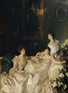 <i>The Wyndham Sisters: Lady Elcho, Mrs. Adeane, and Mrs. Tennant</i> Painting by John Singer Sargent