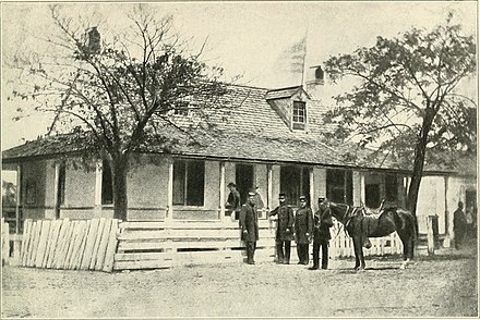 Gen. Gillmore's headquarters at Hilton Head The photographic history of the Civil War - thousands of scenes photographed 1861-65, with text by many special authorities (1911) (14762568692).jpg