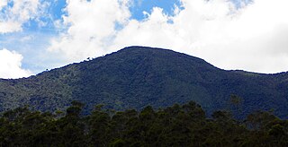 Totapolakanda mountain in Sri Lanka