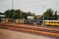 1986. NS-werkplaats ten noorden van het station