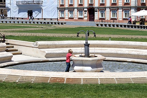 Timisoara, Piata Unirii, fantana