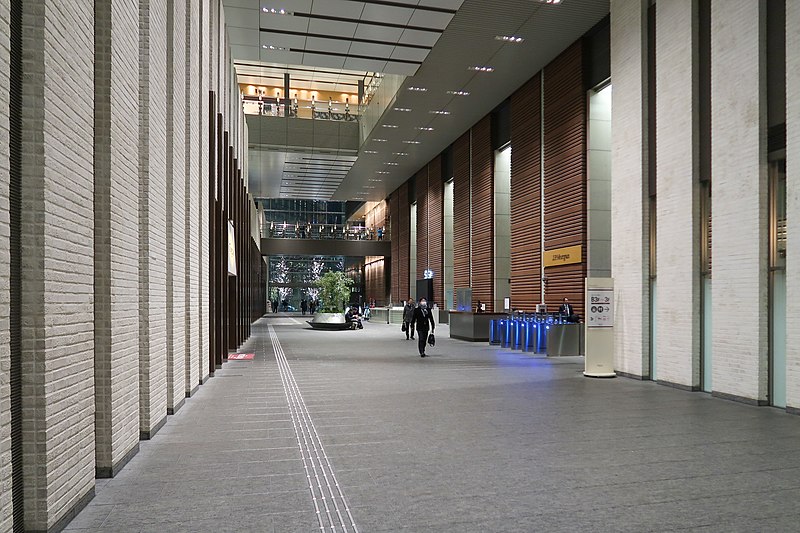 File:Tokyo Building Office Lobby 2019.jpg