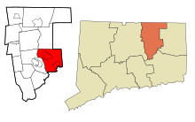 File:Tolland_County_Connecticut_Incorporated_and_Unincorporated_areas_Mansfield_Highlighted_2010.svg