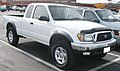 Toyota Tacoma extended cab with second facelift