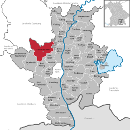 Kaart van Tuntenhausen