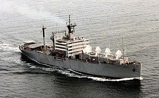 Tracking ship Class of ships used for tracking missiles and satellites
