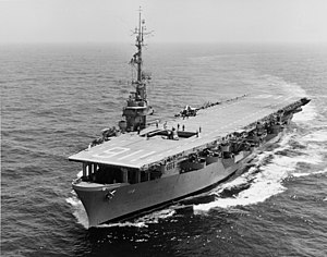 USS Badoeng Strait (CVE-116) v 50. letech na protiponorkové hlídce